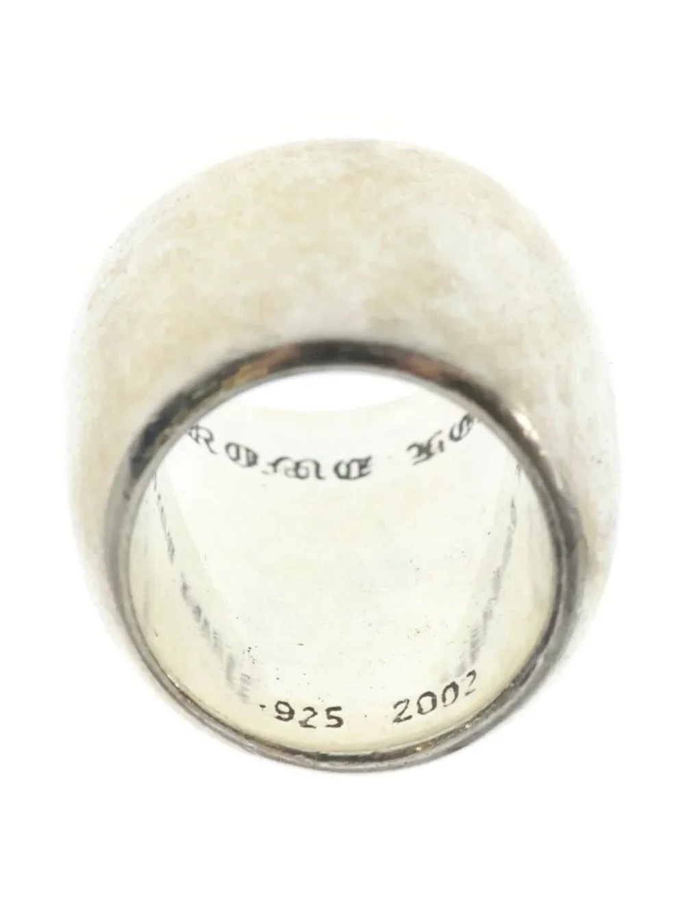 Chrome Hearts Clssc Oval Star Classic Ring Silver